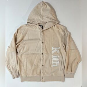 Kith Williams VI Panelled Hoodie “Canvas” Men’s Size Large